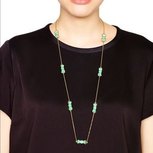 Kate Spade Moon River Scatter Bow Necklace